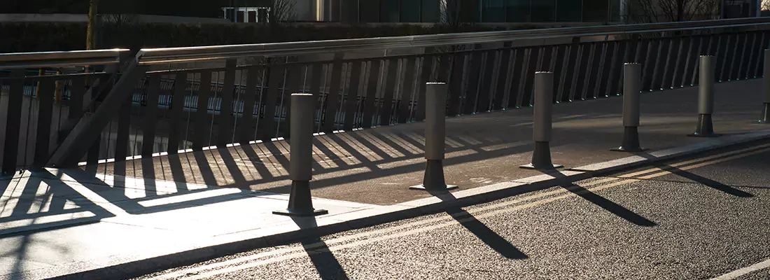 Car Bollard Installation for Parking Lots, Driveways in Coral Springs, FL